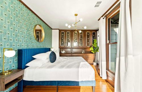 Top 2 Floors Historic Mansion Game Room City Views - Foto 23