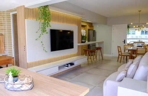 Essence Life Residence com Vista Mar, apartamento completo com 2 quartos em Condomínio Clube a 100 metros da Praia do Campeche, Florianópolis - Photo 27