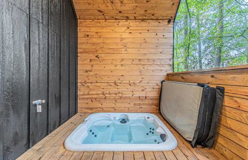 The Echo - Forest Romance with Sunken Hot Tub Underneath the Starlit Night - Foto 23