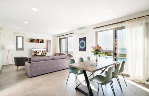 Beachfront Nymphes Aigli with Private Pool, Children Area & BBQ - Photo 24