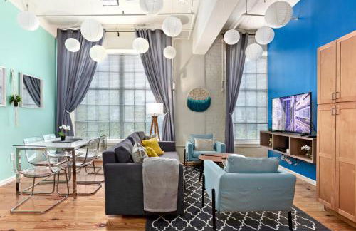 Downtown Durham 2BR Apt Walk Everywhere & Wifi - Foto 47