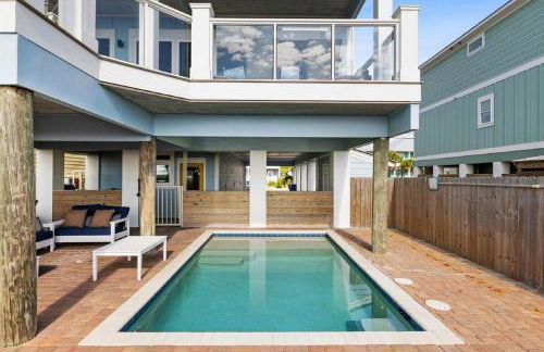 Blue Heaven on the Beach Gulf Front Sleeps 20 6 Br Heated Private Pool - Foto 1
