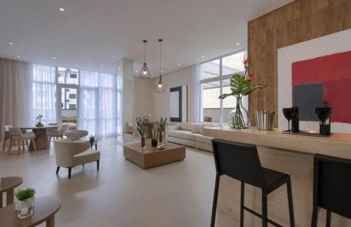 Flat sensacional 5 pessoas em condomínio moderno 2 suites climatizados - Foto 35