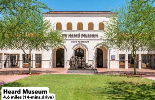 Spacious 2BR Uptown Biltmore Gym Pool Parking WD - Foto 53