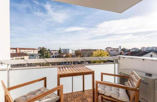 Le Jean Moulin T2 air-conditioned private parking balcony - Foto 10