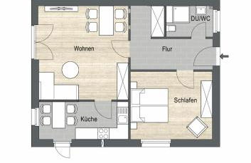 2-Zimmer-Fewo Nähe Lübeck - Foto 3