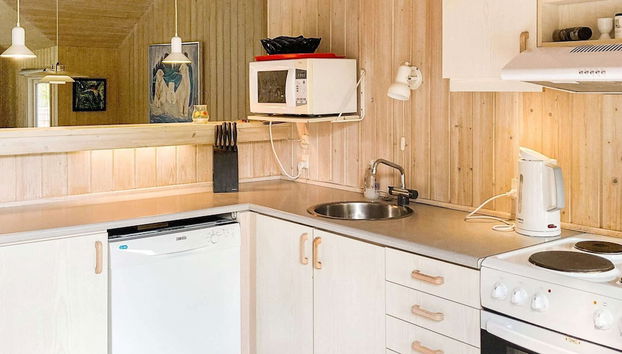 Rustic Holiday Home in Idestrup near Sea - Foto 3, Cocina privada