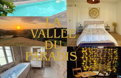 la vallée du paradis studio avec balnéothérapie en campagne - Foto 6