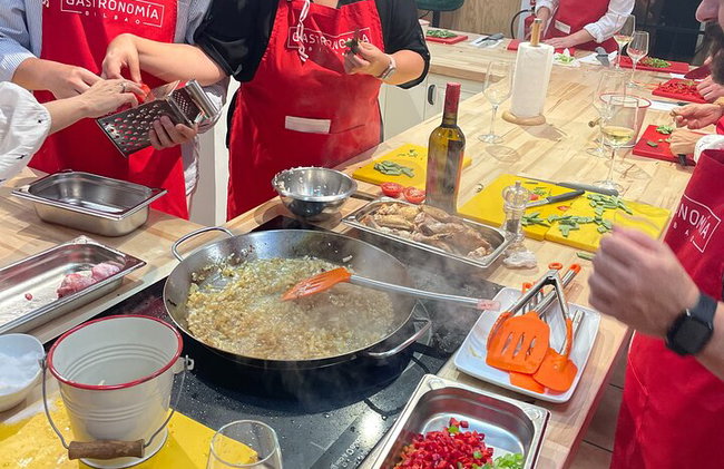 Clase de cocina de paella y queso vasco quemado (en Bilbao) - Foto 8