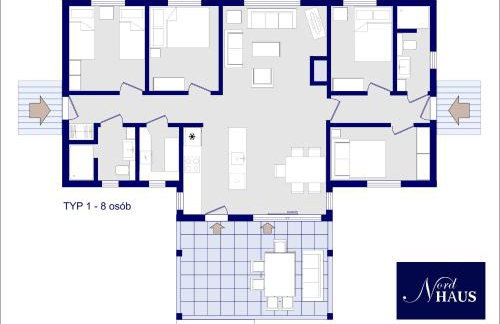 Nord Haus, Oświno - wynajem bezpośredni - Foto 3