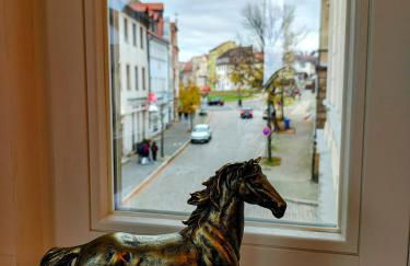 Exklusive Ferienwohnung Agnes in zentraler Bestlage von Zeitz! Vollausgestattet, freie Parkplätze, Magenta-TV, Highspeed WLAN, Fahrstuhl - Foto 23