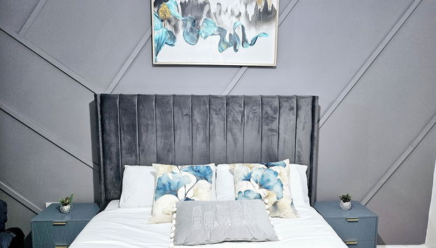 Stylish Spacious 1Bd Apt-kingbed-10min Heaton Park - Foto 5, Habitación