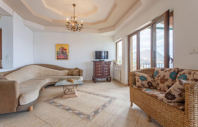 Souda Bay View Large Private Pool Walk to Beach Sea Views A C Wifi - 2119 - Foto 17