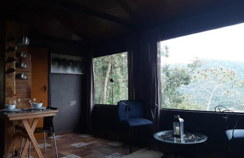 Chalé Pakere Montebello Lumiar - lareira, wi-fi, sauna, piscina - vista incrível - locação do chalé sem prestação de serviços - Foto 58