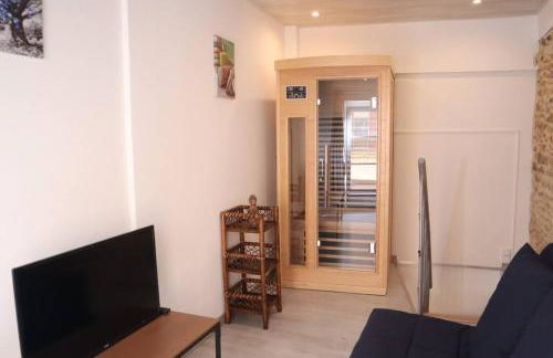 Maison atypique, centre-ville 2+2 pers Sauna IR - Foto 17