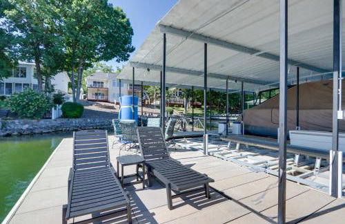 Lakeside Gravois Mills Home w/ Boat Slip + 4 Decks - Foto 84