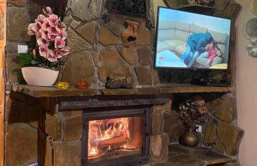 Domek Nad Rozlewiskiem z kominkiem - Foto 14