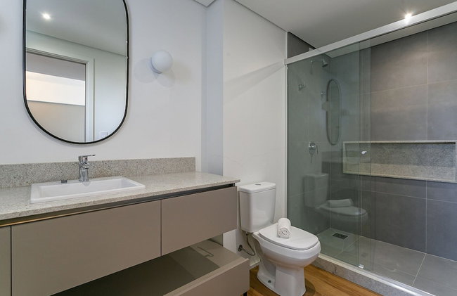 Studios Rio Branco by Viva - Prédio moderno, aptos com cama king-size no centro de Floripa - Foto 17