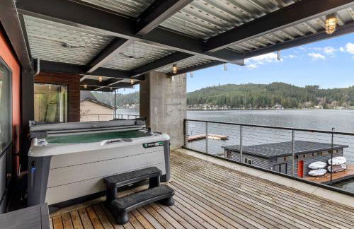 Lakefront Luxury Stunning Views Dock Hot Tub - Foto 24