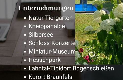 Kleine einzigartige Ferienwohnung auf dem Bauernhof, direkt in der Natur mit Blick auf Schloss Braunfels - Photo 51