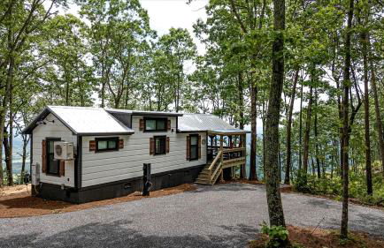 Peaceful Mountain Tiny Home with Breathtaking Valley Views & Fireplace Near Lookout Mountain, Menlo GA - Foto 33