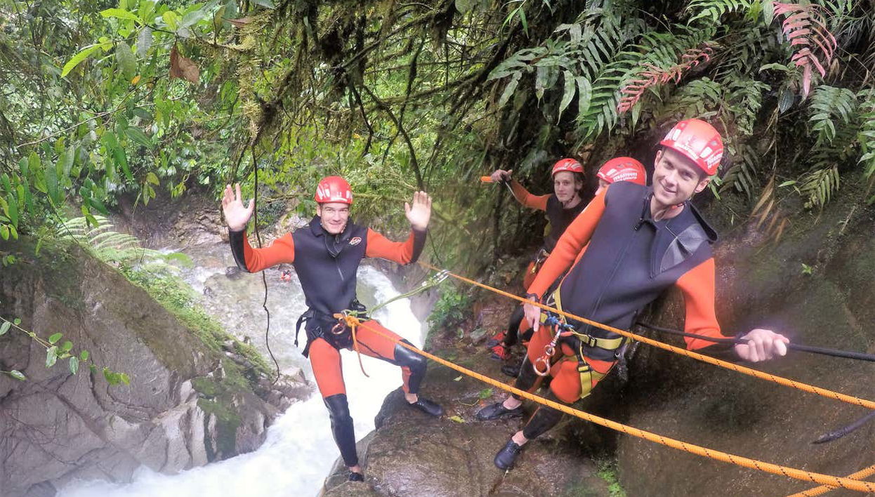 Torrentismo sul fiume Cashaurco