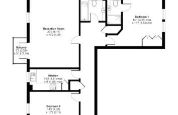 Stylish 2Bed 2Bath Kensington Olympia Flat - Foto 24