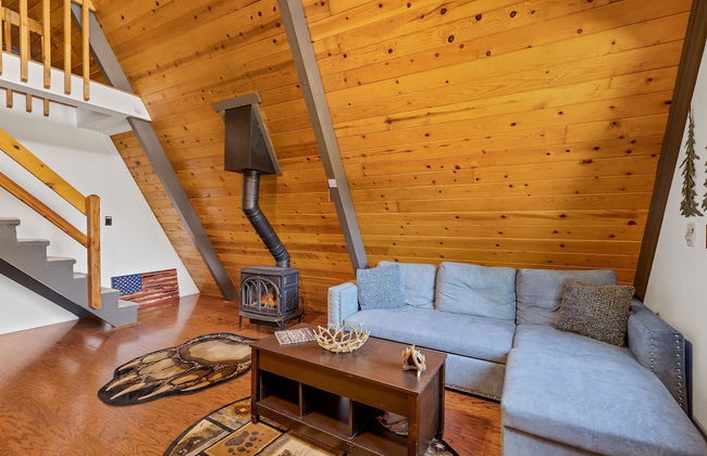 Spacious A-frame Pines Cabin 12 Beds Loft Game Room - Foto 35