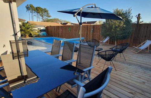 Climatisation, Piscine chauffée, Pétanque, Calme sur le Bassin d'Arcachon - Photo 3