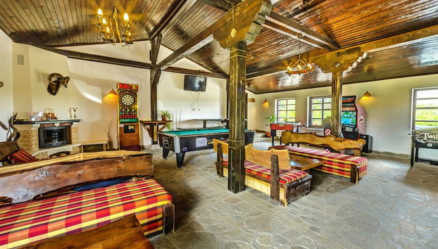 Zona de estar del vestíbulo