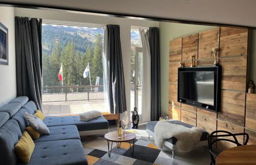 Flaine Forum H1 Cassiopée Mezzanine & Terrasse - Foto 4