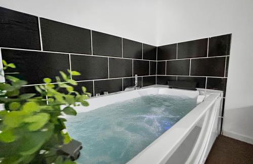 Balnéo privée & cinéma XXL - Logement premium à Tourcoing - Foto 13