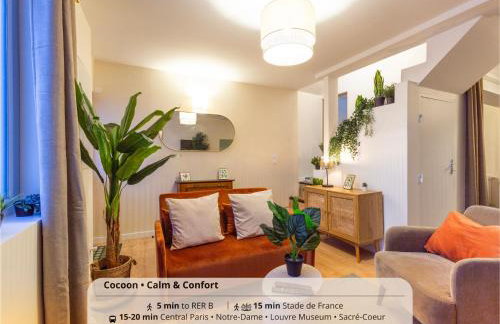 Le Botanique - 15 min Paris et Stade de France - 50m2 - 2 chambres - Foto 1