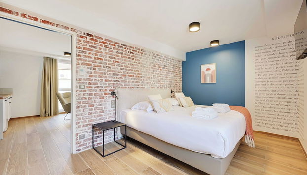 Elegant Apartment With Rooftop - 1br/4p - Vanves - Foto 3, Habitación