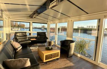 Hafen Oase - 2 Hausboote, 2 Whirlpool, 1 Sauna, Wellness - Foto 4