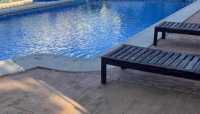 Apto con piscina y barbacoa - Foto 5, sunbed