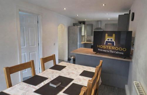 The Calvers - Contractor ready 4-bed house parking, fast WIFI & smart TVs by Hosterooo - Foto 2