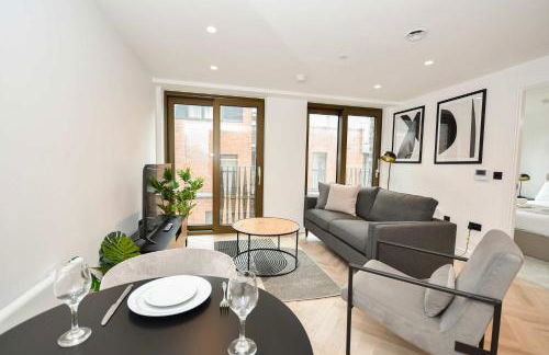 Modern 1 Bed Flat in Central Manchester w Balcony - Foto 19