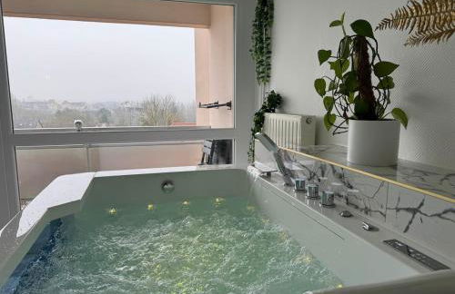 Loveroom de luxe avec jacuzzi sauna vapeur écran 300 cm - Foto 14