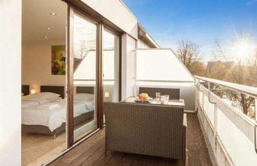 have-a-nice-Stay - Penthouse I Innenstadt I wenige Minuten zum Bahnhof I riesige Dachterrasse - Foto 34
