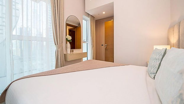 Cozy Luxury 1BR Apt in Business Bay - Foto 2, Habitación