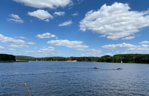 Family & Business Sauna Tężnia Apartments No18 Leśny nad Zalewem Cedzyna -1 Bedroom with Private Sauna, Bath with Hydromassage , Terrace, Parking, Catering Options - Foto 52