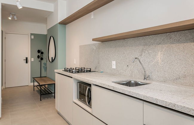 Studios Tower by Viva - Prédio com piscina e estacionamento no centro de Floripa - Foto 40