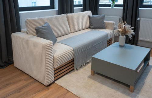 Modernes, zentrales City-Apartment am Kennedyplatz, nahe Hauptbahnhof und Limbecker Platz, lichtdurchflutete Räume - Photo 19