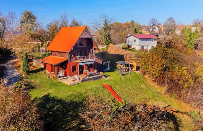 Hilltop Panorama Chalet - Foto 43