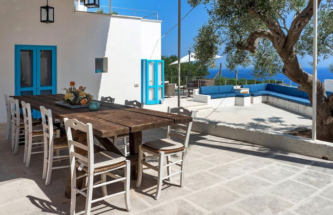 Villa Adria - Piscina Privata con Terrazza Vista Mare Circondata da Uliveti - Foto 8