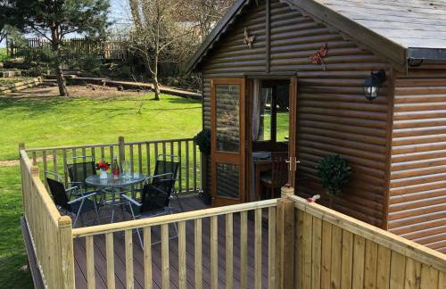 Cosy dog friendly lodge with an outdoor bath on the Isle of Wight - Foto 15