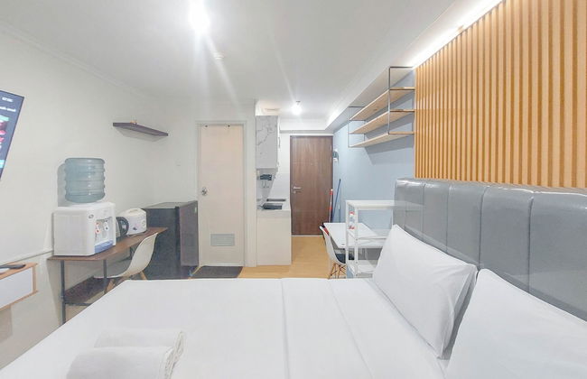 Homey And Elegant Studio At Apartment Sentraland Medan - Foto 4