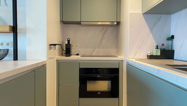 Apartment in Nieuwpoort With Stunning Sea Views - Foto 4, Cocina privada