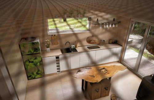 Schody do wody Domek z linią brzegową Kaszuby sauna goraca balia - Foto 4